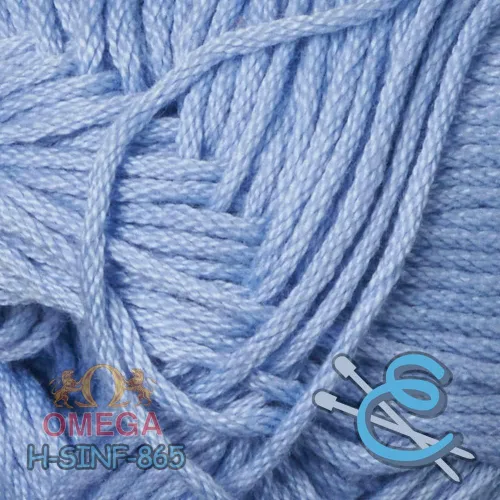 Vista 2 de Hilaza Symphony Omega Brand (azul orquídea)