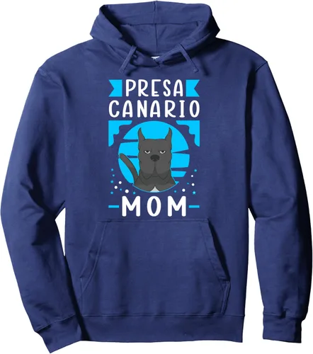 Vista 4 de Presa Canario Mom Dogo Canario Dog Owner Presa Canario Pullover Hoodie