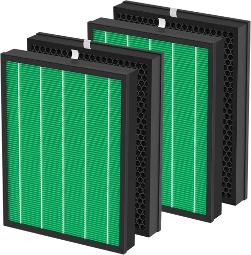 Vista 8 de Filtro de repuesto 400/400S compatible con Coway AIRMEGA Max2 400 400S 400 (G) 400S (G) 400S (G), filtro principal verde Max2 y juego de filtros