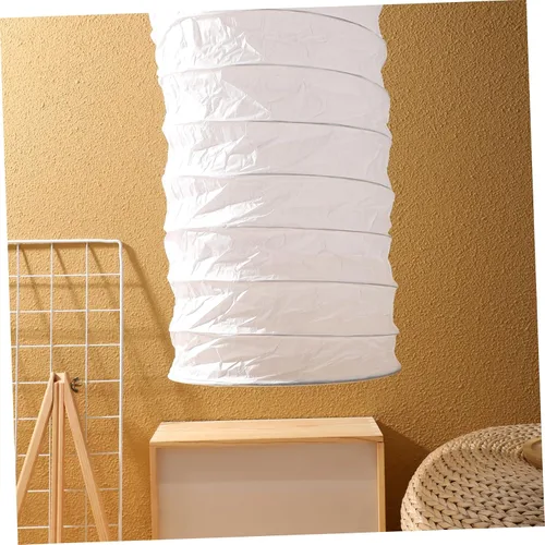 Vista 7 de Lámpara de mesa, pantalla de papel, accesorios de luz, pantalla de pie de papel de arroz, pantalla clásica moderna de papel, bombilla de piso