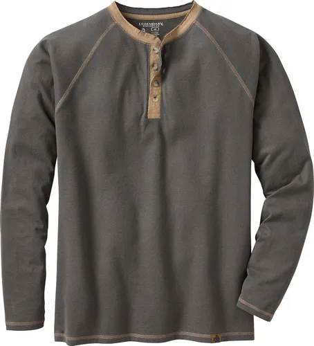 Vista 10 de Legendary Whitetails Recluse Henley - Camiseta de manga larga para hombre