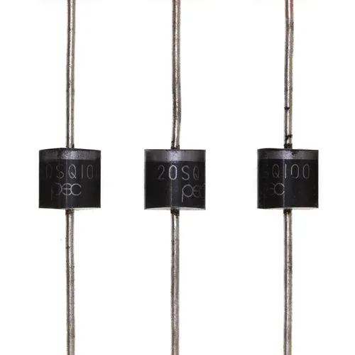 Vista 19 de 5PCS 10SQ045 Schottky Barrera Rectificador Diodos 10A 45V R-6 Axial 10 Amp 45 Voltios
