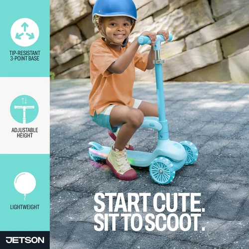 Vista 3 de Jetson Scooters - Jupiter Mini Kick Scooter, Foldable, Lightweight, Portable