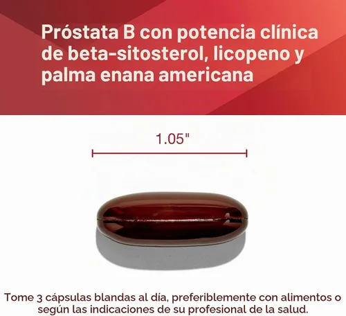 Vista 7 de PROTOCOL FOR LIFE BALANCE Prostate-B Clinical Strength, Hombres, 90 Suplemento para la salud de la próstata para hombres, con beta-sitosterol