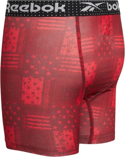 Vista 6 de Reebok Ropa interior para niño - Calzoncillos tipo bóxer Performance (paquete de 8)