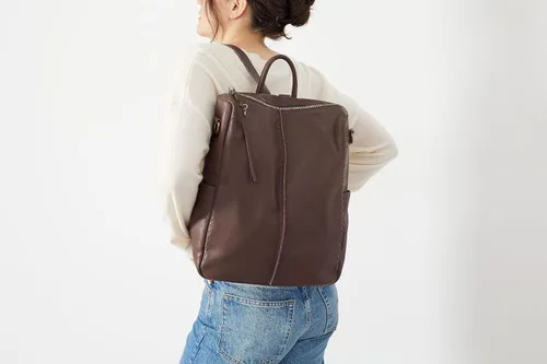 Vista 6 de The Sak Mochila Los Feliz en Cuero, Correa de Hombro Desmontable, Gamuza Hongo, hongo ante, Mochila Los Feliz Gen
