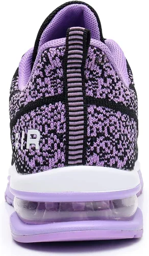 Vista 2 de GANNOU - Zapatos deportivos para mujer, tenis de moda para el gimnasio, correr, tenis y acondicionamiento físico, tallas 5.5-10 de EE.UU.