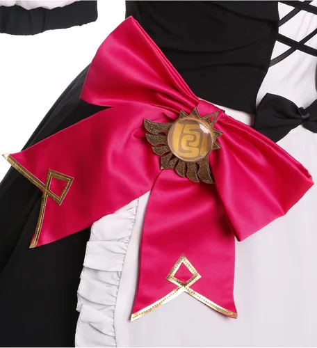 Vista 6 de Vibsion Disfraz de cosplay para mujer Genshin Conjunto completo