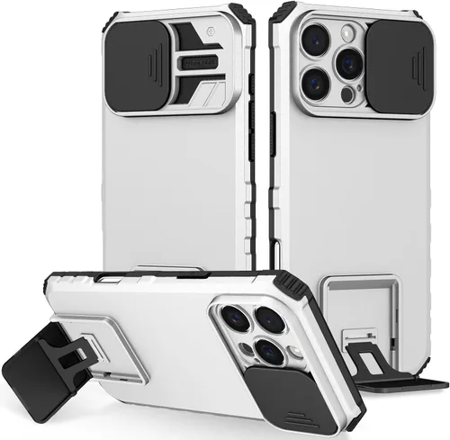 Vista 13 de Funda compatible con Samsung Galaxy M13 5G/A04 Dimensional Soporte Ventana Corredera Teléfono Móvil Funda Protectora a Prueba de Golpes para Samsung