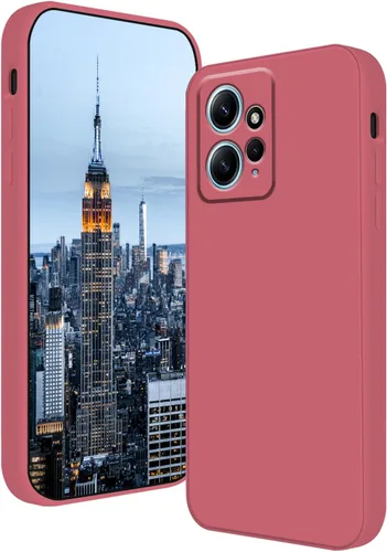 Vista 8 de Compatible con Xiaomi Redmi Note 12 4G Funda Silicona Líquida Verde Oscuro, Teléfono Suave Táctil Suave para Redmi Note 12 4G Funda Silicona A