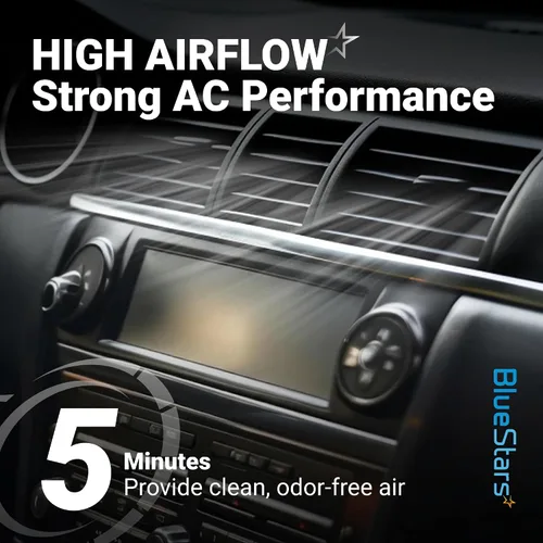 Vista 6 de BlueStars CF11819 CP819 Filtro de aire de cabina activado para cabina, compatible con Hyundai Sonata Azera Santa Fe, Kia Optima Cadenza Sedona