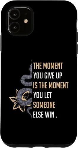 Vista 8 de Funda para iPhone 16 Mamba Motivacional Mentalidad Don't Give Up