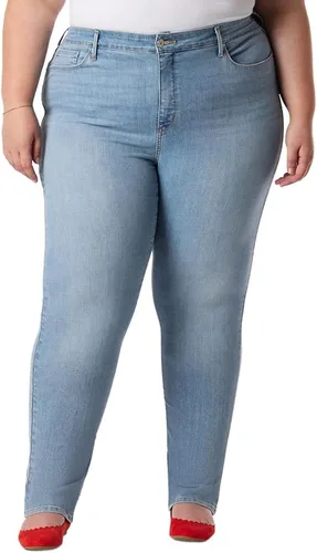 Vista 8 de Levi Strauss Signature Gold Jeans rectos totalmente moldeadores para mujer (Nuevo) Espaciado