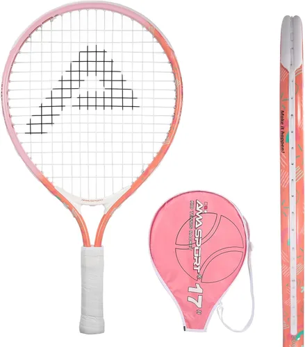 Vista 31 de AMA SPORT Raqueta de tenis para niños pequeños, kit de iniciación de raqueta de tenis de 17 a 25 pulgadas para niñas y niños con bolsa de nailon