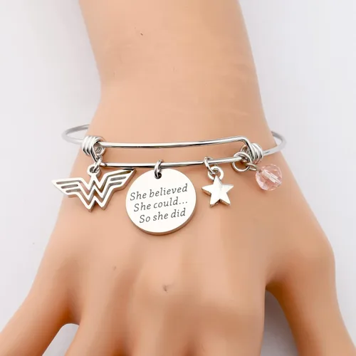 Vista 3 de Lywjyb Birdgot Pulsera de regalo increíble mujer regalo increíble mujer regalo regalo para mujer