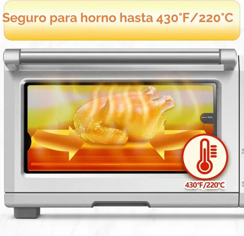 Vista 6 de Forros desechables para freidora de aire, compatibles con CHEFMAN 10 cuartos de galón, accesorios digitales multifuncionales para freidora de aire
