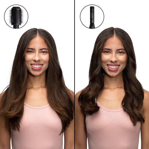Vista 8 de Foxybae Super Styler - Juego de cepillos secadores 4 en 1 - Difusor, cepillo de soplado, barril de rizado de 1.25 pulgadas y cilindro de secado