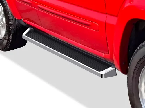 Vista 9 de APS Estribos de 6 pulgadas, color negro mate, compatibles con Jeep Liberty 2002-2007 de 4 puertas