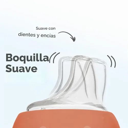 Vista 2 de Tetina de repuesto de silicona NUK para tazas NUK seleccionadas, a prueba de derrames, tetina suave, apta para lavavajillas, sin BPA, transparente