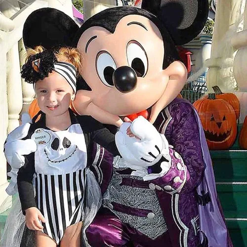 Vista 3 de Mameluco de sonrisa de Halloween para bebé recién nacida, traje de halter con lazo, vestido tutú