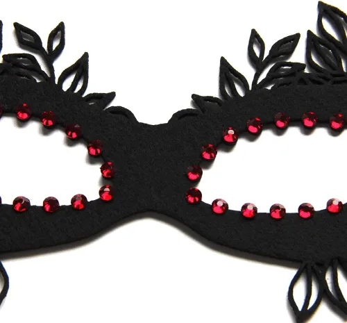 Vista 7 de Máscara de Halloween para mujer, máscara de media cara de conejito de ciervo, araña, con velo, máscara de gasa para Halloween