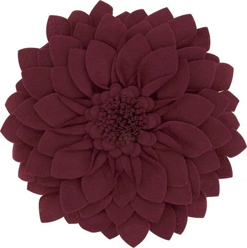 Vista 16 de SARO LIFESTYLE Almohada de fieltro en forma de flor