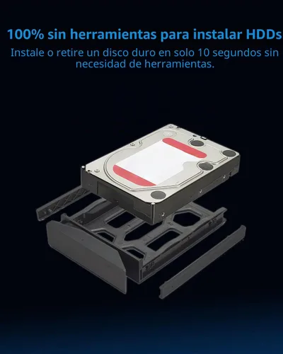 Vista 9 de TERRAMASTER Almacenamiento NAS de 2 bahías F2-425 - CPU Intel x86 Quad-Core, 4 GB de RAM, LAN de 2.5GbE, servidor multimedia de almacenamiento