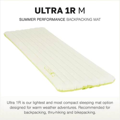 Vista 2 de Exped Ultra - Ultraligero Inflable Mochilero Colchoneta de Dormir, Estera de Aire Ligero para Acampar y Sender