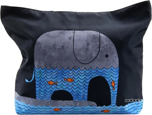 Vista 4 de Bolso de viaje para la playa con zíper, para mujer, plegable, impermeable, para la noche