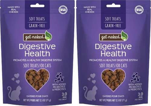 Vista 10 de Get Naked 1 Sobre de Golosinas Blandas de Alivio de Bolas de Pelo para Gatos, 2.5 Oz (paquete de 1)