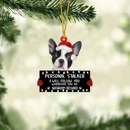Vista 16 de Alaskan Malamute - Adorno colgante de coche para acechar personalmente, adorno de acrílico con nombre personalizado para perro, adorno de Navidad