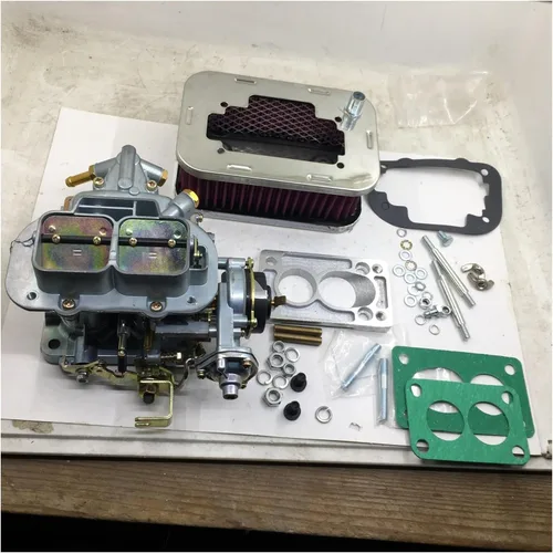 Vista 2 de Para SherryBerg para fajs 32/36 kit de carburador para Weber 32/36 para DGEV para Nissan para Datsun 510 610 620 Pickup W/filtro de aire y adaptador