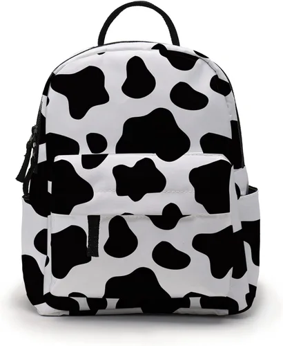Vista 6 de Deanfun Mini mochila para niñas, bolsa escolar de impresión, bolso impermeable de moda (8)