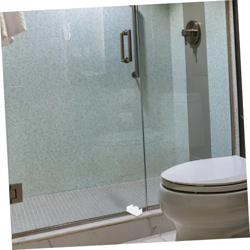 Vista 7 de DOITOOL Juego de 10 guías de plástico para puerta de ducha deslizante, kit de fácil instalación