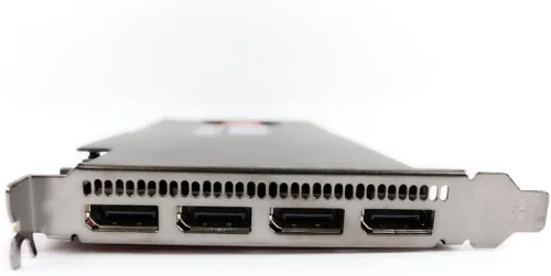 Vista 4 de ATI AMD FirePro W7100 8GB GDDR5 4 DisplayPorts PCI-Express Estación de trabajo GPU (renovada)
