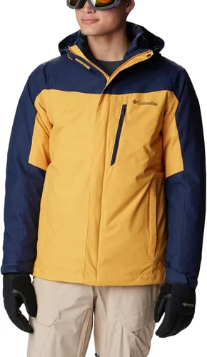 Vista 33 de Columbia - Chaqueta Whirlibird IV Interchange para hombre, impermeable y transpirable Estampado De Camuflaje Mod Verde Piedra