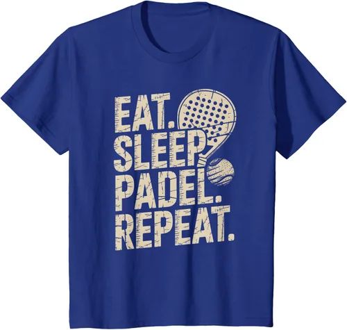 Vista 40 de Camiseta Eat Sleep Padel Repeat Padel Jugador de Tenis