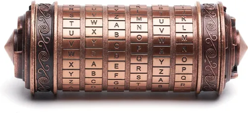 Vista 8 de Cryptex Da Vinci - Caja de rompecabezas de dinero para dinero en efectivo, cajas de rompecabezas con compartimentos ocultos, regalo para el día