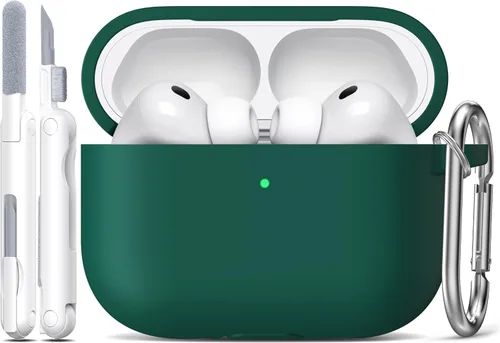 Vista 34 de R-fun for AirPods 2nd/1st Case Silicone Cover, Banana Violet Violeta plátano