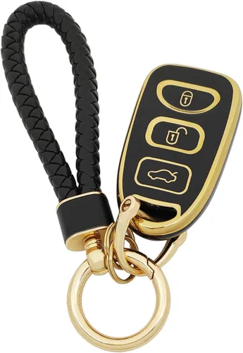 Vista 55 de Funda para Llavero de Coche Llavero Funda de Llave de TPU Suave Carcasa de Protección Portallaves Accesorios