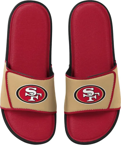 Vista 4 de FOCO Sandalias deportivas de espuma para ducha con logotipo de equipo de la NFL para hombre