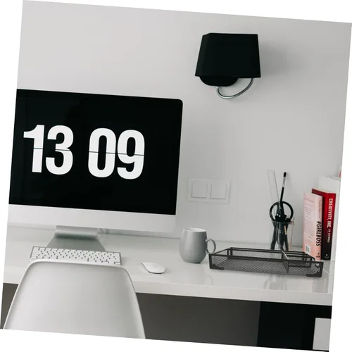 Vista 3 de Uonlytech Metal Desk Organizer with Multi Compartment Storage File Holder for Office and Home Black Metal Organizer for Cosmetics Stationery and