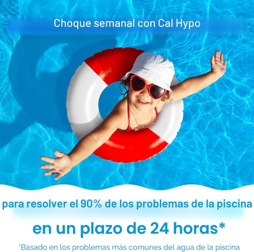 Vista 4 de HTH 52030B - Tratamiento para piscinas Shock, clorador para piscinas que aumenta los niveles de cloro, fórmula Cal Hypo, 13.3 oz (paquete de 6)