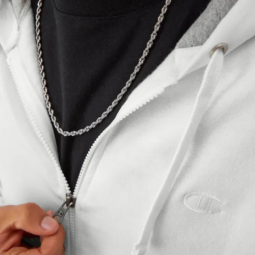 Vista 5 de Champion Sudadera con capucha y cremallera para hombre, cómoda sudadera con capucha para hombre (regular o grande y alto)