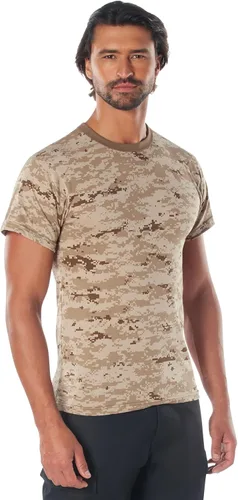 Vista 20 de Rothco Camo T-Shirt Uniforme de combate del desierto de 6