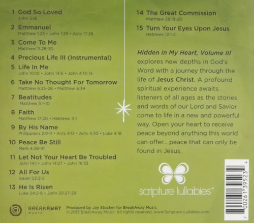 Vista 2 de Hidden in My Heart Volume III A Lullaby Journey Through The Life Of Jesus