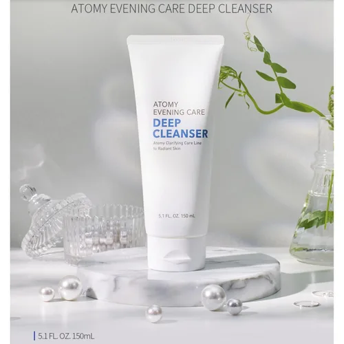 Vista 5 de GASHINA STORY ATOMY - Limpiador profundo para cuidado nocturno, paquete de 2 unidades de 5.1 fl oz, espuma facial, lavado facial