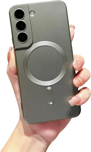 Vista 8 de phylla Funda para teléfono Samsung S21 FE [compatible con MagSafe] Funda magnética de lujo de color sólido protección completa de la cámara cubierta