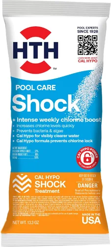 Vista 15 de HTH 52039 Pool Care Shock Ultra, químico para piscina, fórmula Cal Hypo (paquete de 1)