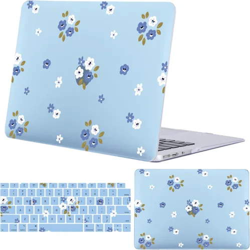 Vista 11 de Funda para MacBook Air 15.3'' A3448/A3241/A3114/A2941, lunares marrones